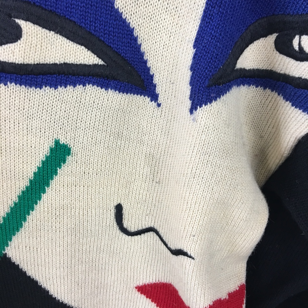 KANSAI YAMAMOTO | Women's Vintage Sweater M - Picture 4 of 5